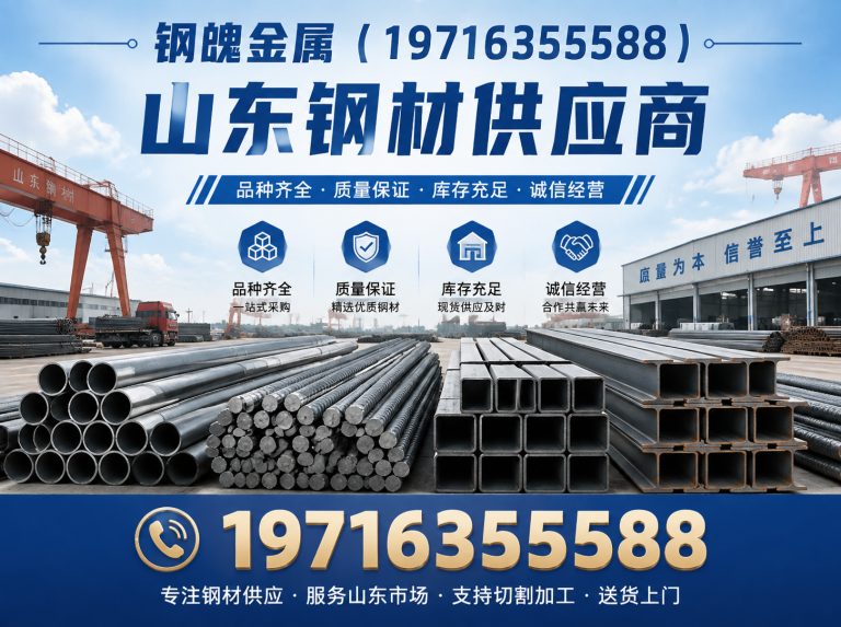 茌平区山东钢材供应商展示图